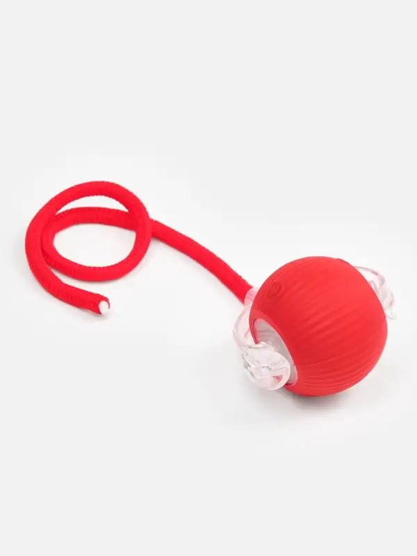 Интерактивная игрушка для кошек  Интерактивная игрушка для кошек "Убегающий хвост", красная