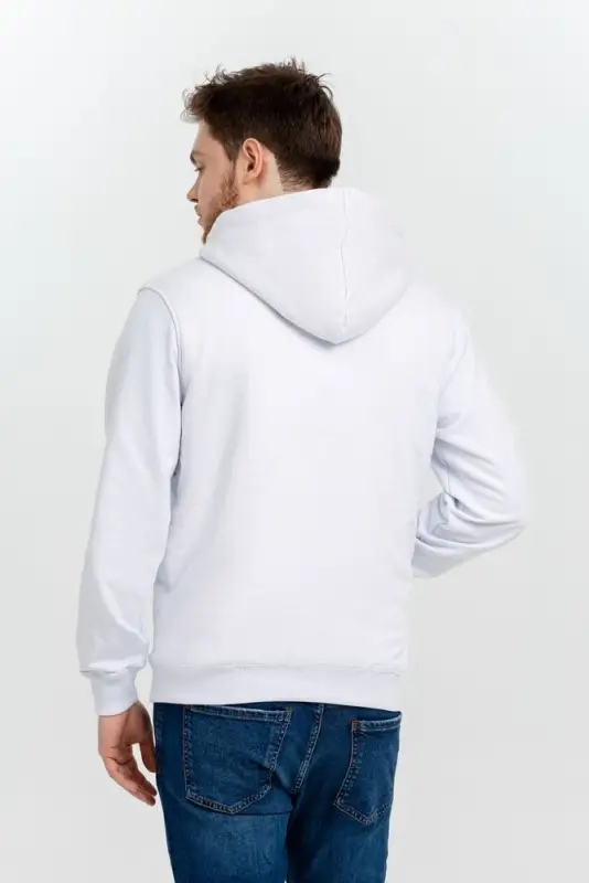 Толстовка на молнии Kulonga Sherpa, белая, размер XS