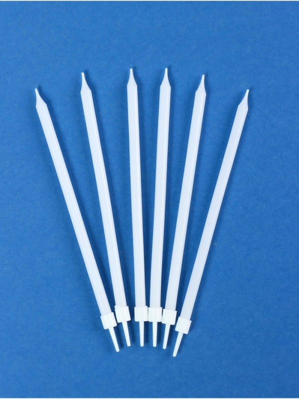 Свечи в торт коктейльные Свечи в торт коктейльные "Ройс", 6 шт, 13 см, светящиеся