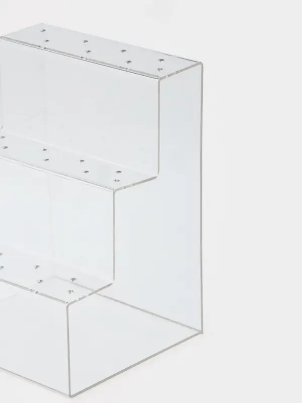 Подставка под леденцы, 18&times;17&times;25 см, оргстекло 3 мм, 3 ступеньки, вместимость на 24 шт.