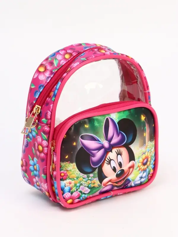 Рюкзак детский для девочки, 18х15х7 см, Минни Маус Рюкзак детский для девочки, 18х15х7 см, Минни Маус