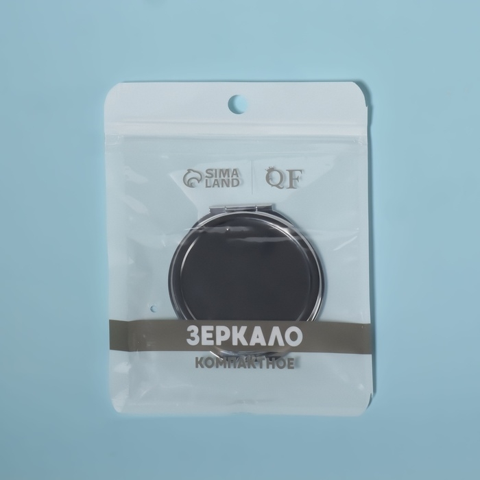 Зеркало складное, d = 6 см, цвет серебристый Зеркало складное, d = 6 см, цвет серебристый