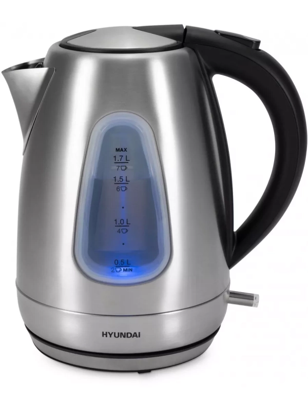 Чайник HYK-S7407 1,7л 2200Вт серебристый (металл)