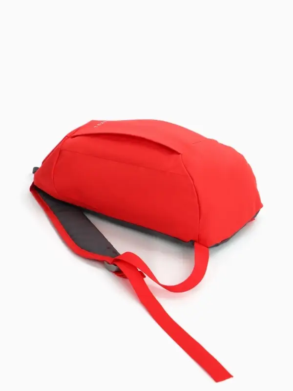 Рюкзак спортивный TEXTURA, на молнии, с карманом, размер 20&times;11&times;39 см, красный