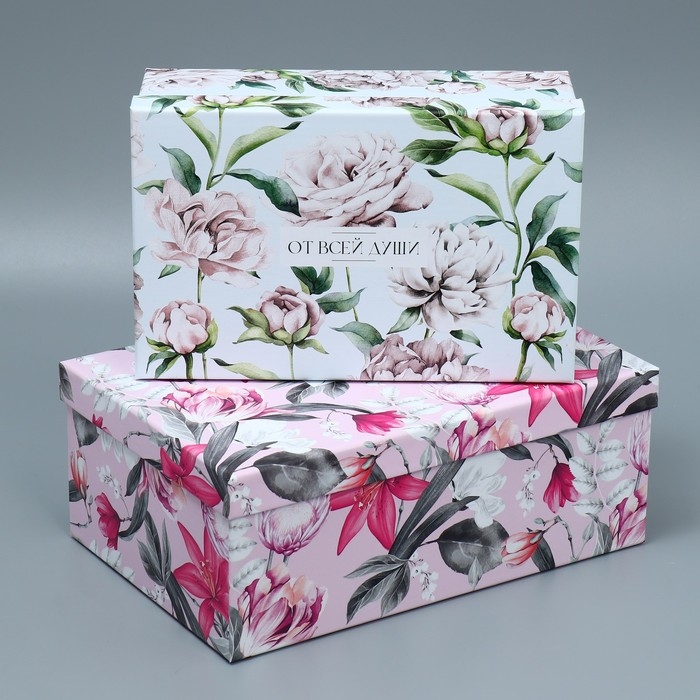 Набор коробок 10 в 1, упаковка подарочная, «Цветочный сад», 12 х 7 х 4 - 32.5 х 20 х 12.5 см Набор коробок 10 в 1, упаковка подарочная, «Цветочный сад», 12 х 7 х 4 - 32.5 х 20 х 12.5 см