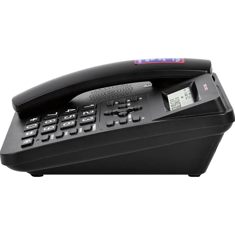 Телефон проводной TeXet TX-264 черный