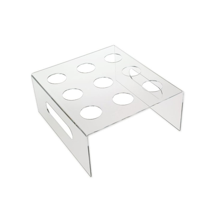 Подставка под мороженое 25×26×15, оргстекло 3 мм, d=4 см, цвет прозрачный, В ЗАЩИТНОЙ ПЛЁНКЕ Подставка под мороженое 25×26×15, оргстекло 3 мм, d=4 см, цвет прозрачный, В ЗАЩИТНОЙ ПЛЁНКЕ