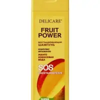 Шампунь для волос Delicare Fruit Power, восстановление и питание, с манго, 280 мл