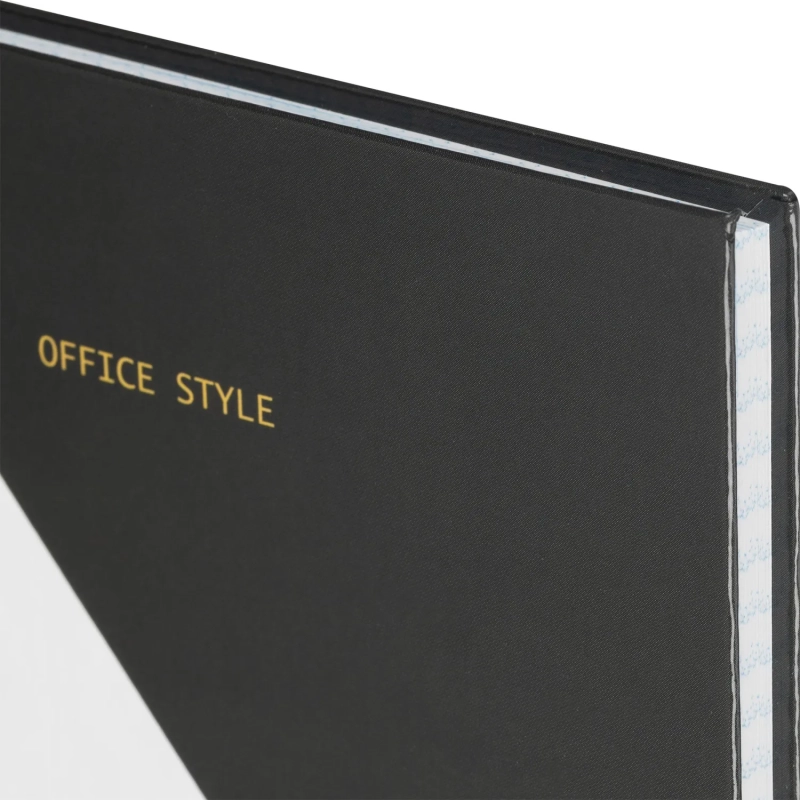 Бизнес-тетрадь А5,80л, 7БЦ,клетка Office Style коричн