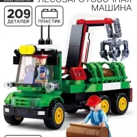Конструктор Город Sluban &laquo;Лесозаготовочная машина&raquo;, 209 деталей