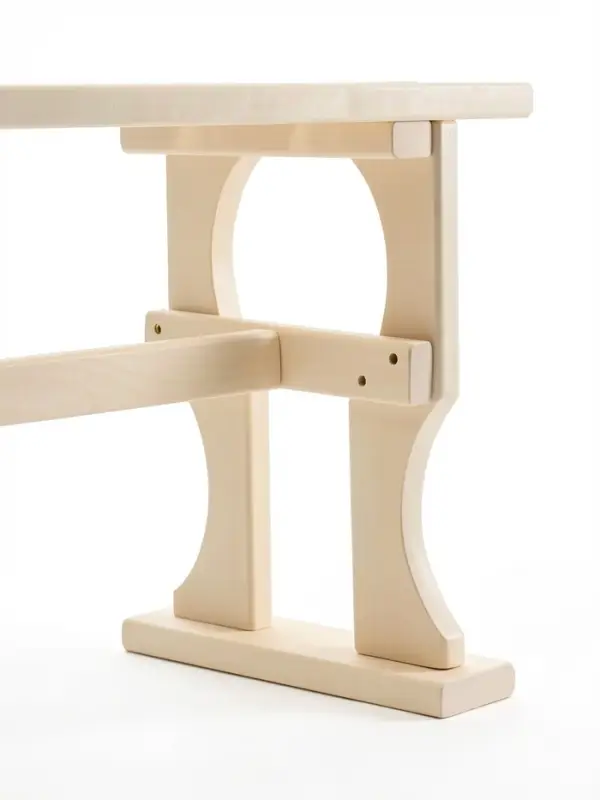 Лавка деревянная для дачи и бани, &laquo;Резная №3&raquo;, 90&times;30&times;42 см