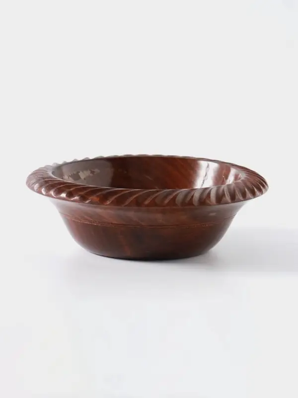 Чаша &laquo;Тарталетка&raquo;, 16&times;16&times;5 см, дерево шишам