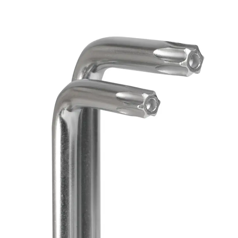 Набор ключей торцевых изогнутых TORX с отверстием 9 предметов (T10-T50) AVS TXL-9H