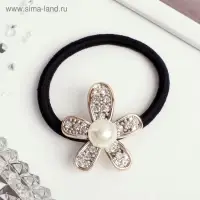 Резинка для волос "Венера" цветок, 4х3 см
