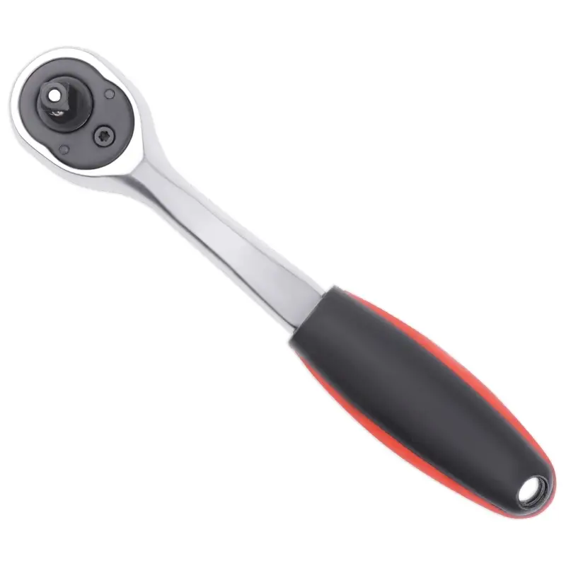 Рукоятка трещоточная 3/8"DR 72 зубца (пластиковая ручка) AVS RH13872