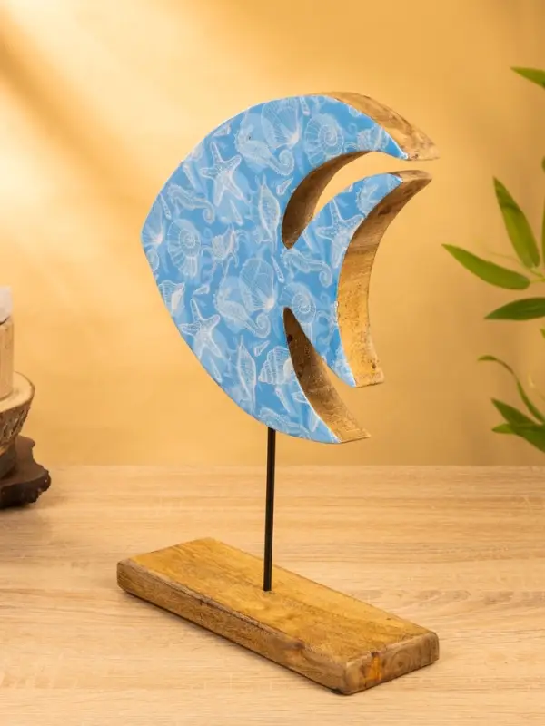 Сувенир Сувенир "Рыбка" 8х25х35 см, дерево