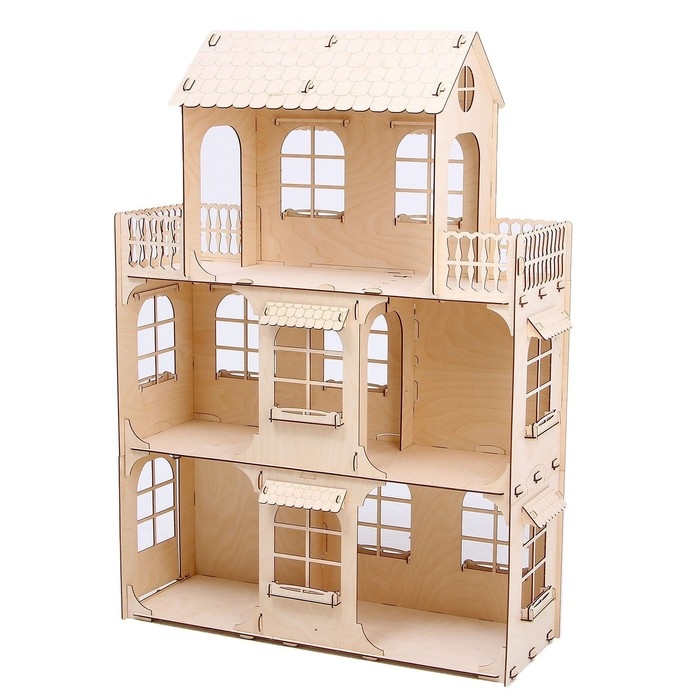 Кукольный домик «Мечта каждой девочки» с наклейками Кукольный домик «Мечта каждой девочки» с наклейками