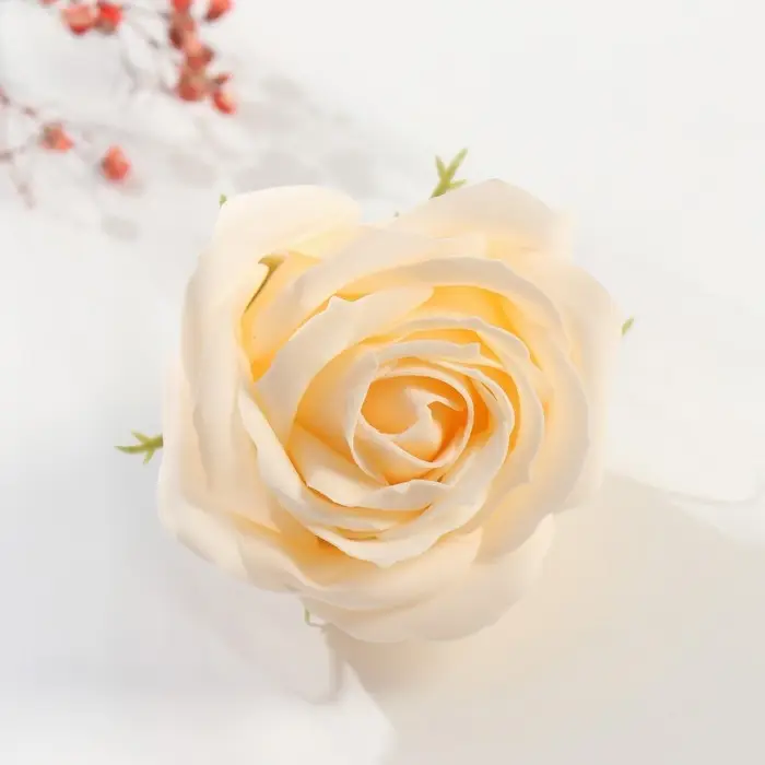 Мыльные лепестки Мыльные лепестки "Бутон королевской розы. Молочный" 7х7х6 см