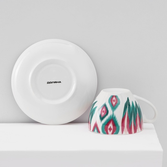 Сервиз фарфоровый чайный Доляна Askım, 12 предметов: 6 чашек 250 мл, 6 блюдец d=15 см ㅤ Сервиз фарфоровый чайный Доляна Askım, 12 предметов: 6 чашек 250 мл, 6 блюдец d=15 см ㅤ
