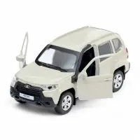 Машина металлическая «Lada Niva Travel»,12 см, бежевая NIVATRAVEL-12-BG