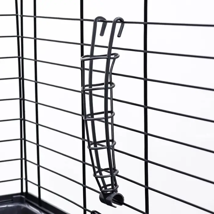 Клетка для кроликов, морских свинок &laquo;Пижон&raquo; №4 складная, 80&times;50&times;47 см, светло-серая