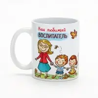 Кружка керамическая &laquo;Воспитатель&raquo;, 320 мл