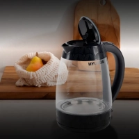 Чайник HYK-G4505 2л. 2200Вт черный