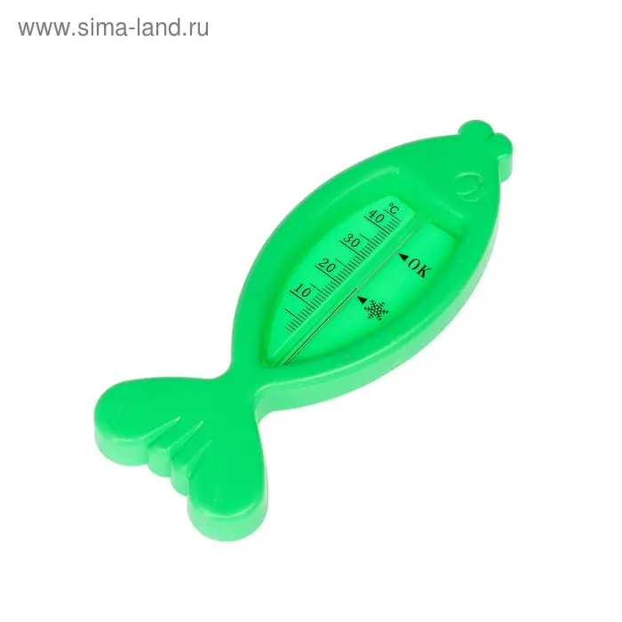 Термометр для воды Luazon &laquo;Рыбка&raquo;, детский, пластиковый, 15,5 см, МИКС