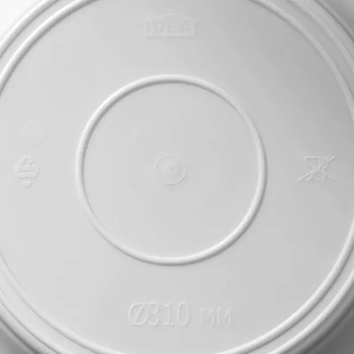 Горшок для цветов с поддоном &laquo;Призма&raquo;, 4.7 л, пластиковый, белый