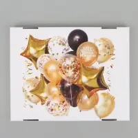 Коробка складная &laquo;Шарики&raquo;, 31 х 25,5 х 16 см