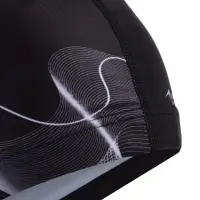Шапочка для плавания взрослая ONLYTOP Waves, тканевая, обхват 54-60 см