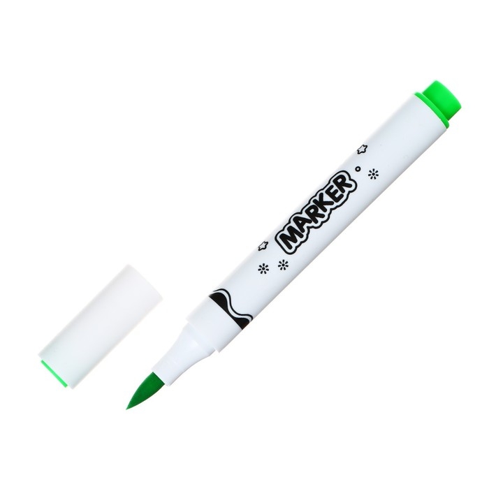 Набор маркеров, 24 цветов, кистеобразный наконечник, в пластиковой коробке Набор маркеров, 24 цветов, кистеобразный наконечник, в пластиковой коробке