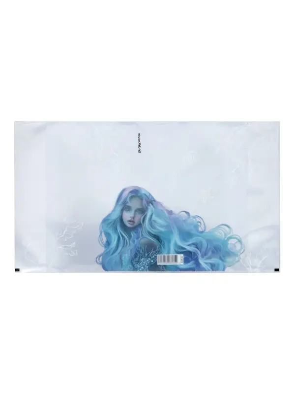 Набор обложек для тетрадей ErichKrause Aquamarine, 12 штук, пластиковые, 80 мкм, 212&times;347 мм, МИКС