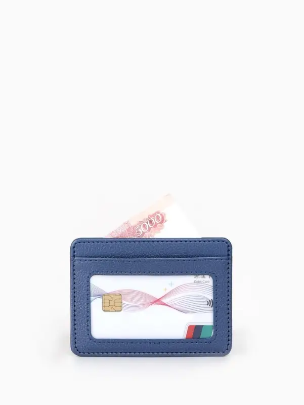 Картхолдер, цвет синий
