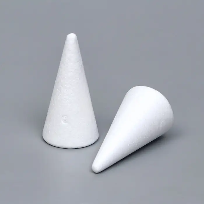 Конус из пенопласта для поделок и творчества, набор 2 шт., 11&times;5.5 см