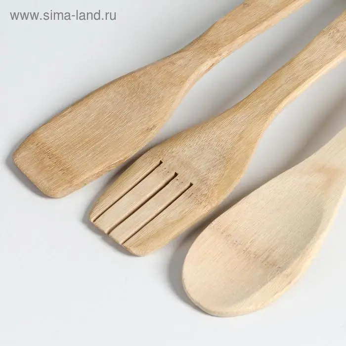 Набор кухонных принадлежностей Доляна «Дуновение леса», 3 предмета Набор кухонных принадлежностей Доляна «Дуновение леса», 3 предмета