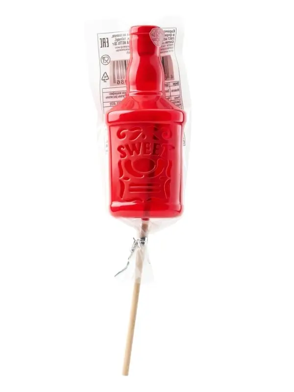 Карамель леденцовая &laquo;Бутылочка&raquo; на палочке, 30 г