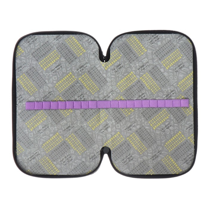 Пенал 3 секции, 125 х 205 х 55 мм, Calligrata 30П26/3 Пенал 3 секции, 125 х 205 х 55 мм, Calligrata 30П26/3 "Корея", ламинированный картон