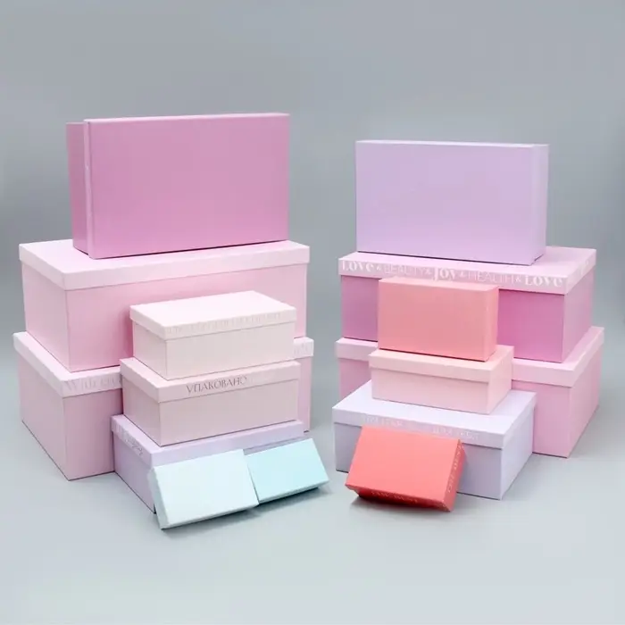 Набор коробок 15 в 1, упаковка подарочная, &laquo;Нежность&raquo;, 12&times;7&times;4 см - 46.5&times;30&times;17.5 см