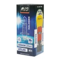 Галогенная лампа AVS ATLAS BOX/5000К/ H1.24V.70W.коробка 1шт.