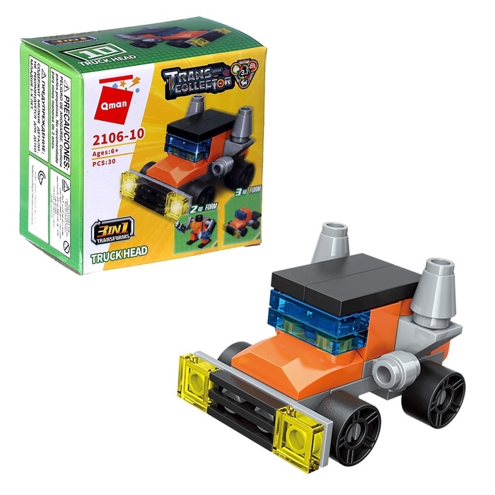 Конструктор "Транспорт", 2106-10   30 деталей