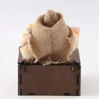 Фигурка-оберег &laquo;Домовой. Богатейка на сундуке, в колпаке&raquo;, 20&times;14&times;10 см, МИКС