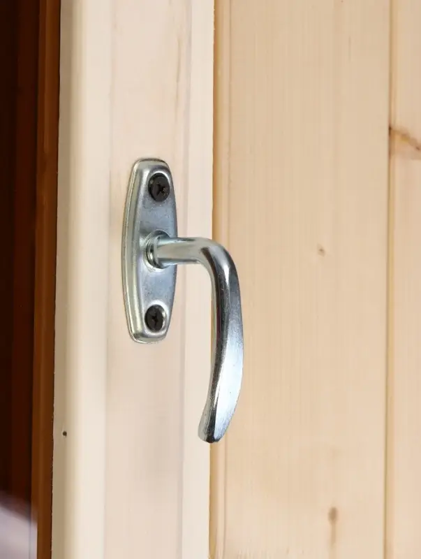 Окно деревянное для бани и сауны, 40&times;50 см, двойное стекло, тонированное