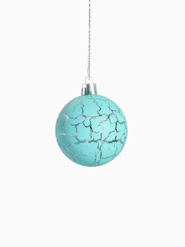 Ёлочные игрушки &laquo;Мелодия&raquo; звезда, шары новогодние, набор 13 шт., 6 см, зелёный