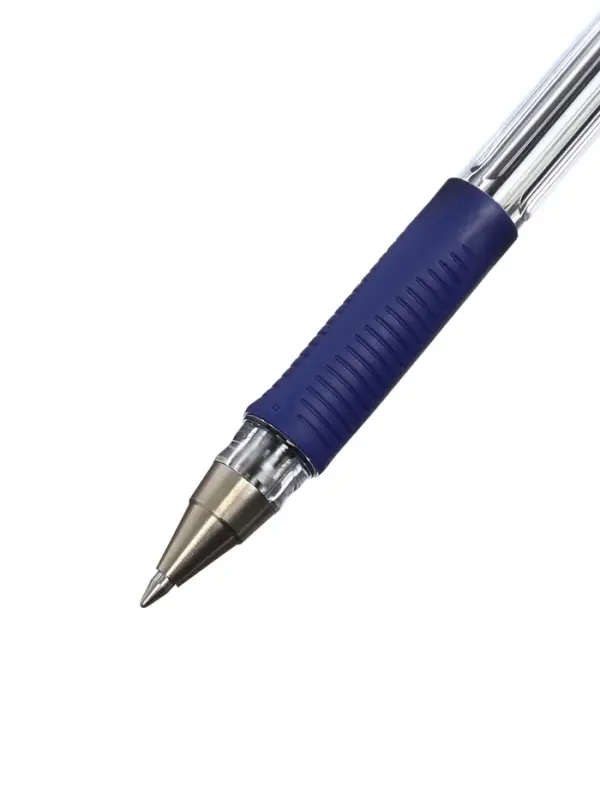 Набор шариковых ручек Pilot BPS-GP, 4 штуки, синий стержень, на масляной основе, узел 0.7 мм, резиновый упор