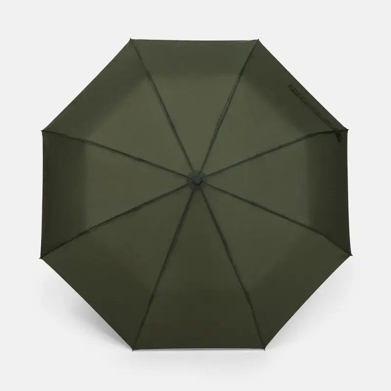 Зонт складной Cloudex, зеленый (хаки)