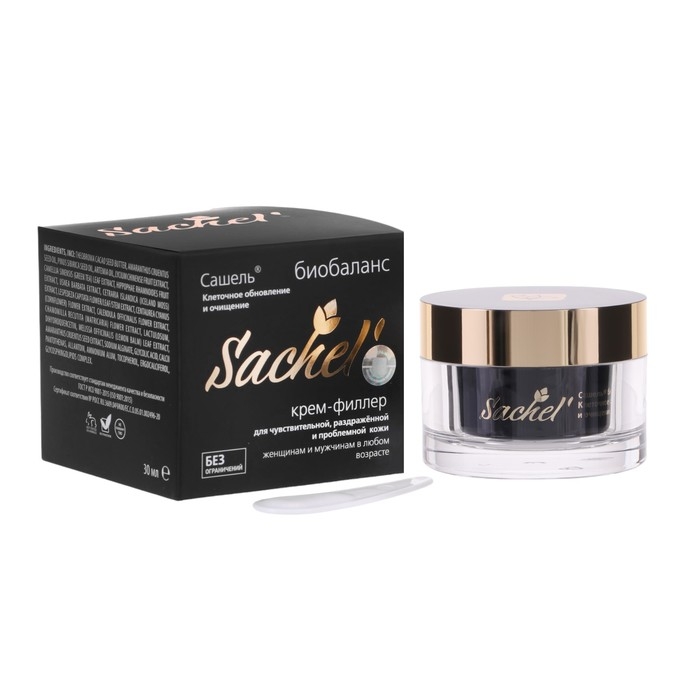 Крем-филлер Крем-филлер "Сашель" биобаланс, для чувствительной, раздраженной и проблемной кожи, 30 мл