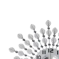 Часы настенные интерьерные &laquo;Ожеше&raquo;, серия: Ажур, бесшумные, плавный ход, d=60 см, циферблат d=22 см, от батарейки 1&times;АА