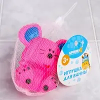 Резиновая игрушка для ванны Крошка Я &laquo;Мышонок&raquo;, 9 см, с пищалкой, МИКС
