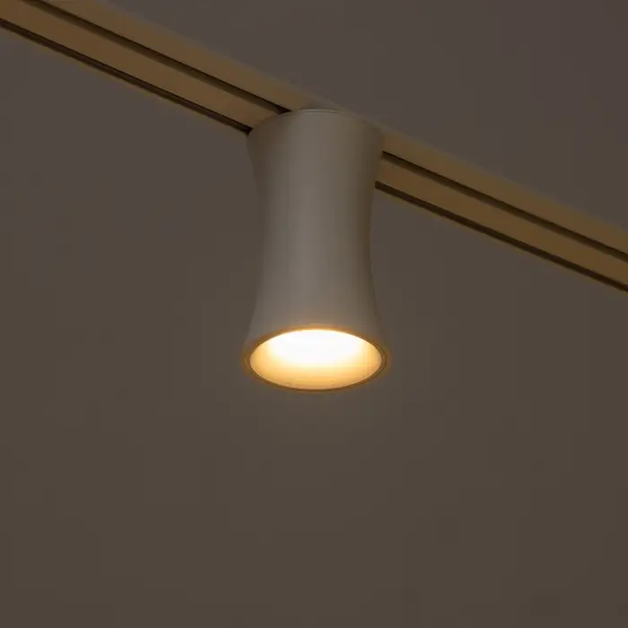 Светильник трековый BayerLux SLIM &laquo;Лотос&raquo;, LED, 12 Вт, 3000K-6000К, 48 В, CRI90, 8&times;8&times;12.5 см, белый